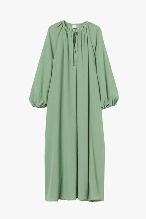 Long-sleeve Maxi Dress